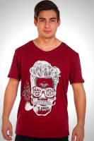 10Т Футболка мужская - Брачо [бордовый]