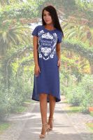 Платье Монеточка [индиго]