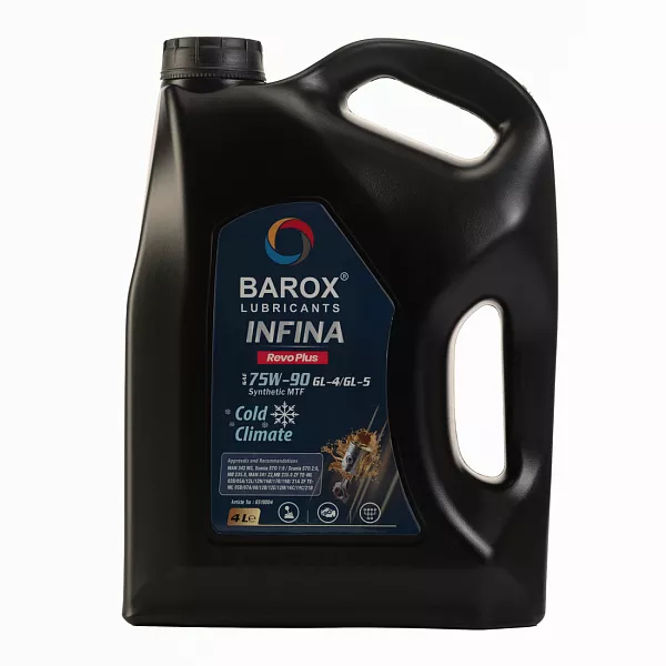 BAROX INFINA Revo Plus 75W-90 GL-4/GL-5 75W-90, 4л