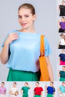 Блуза женская 22275 [голубой]