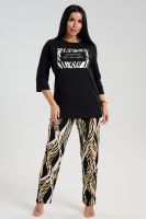 Пижама женская 46674 [черный]
