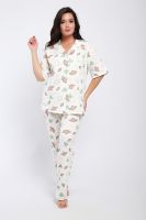 Пижама женская 24296 [кремовый]