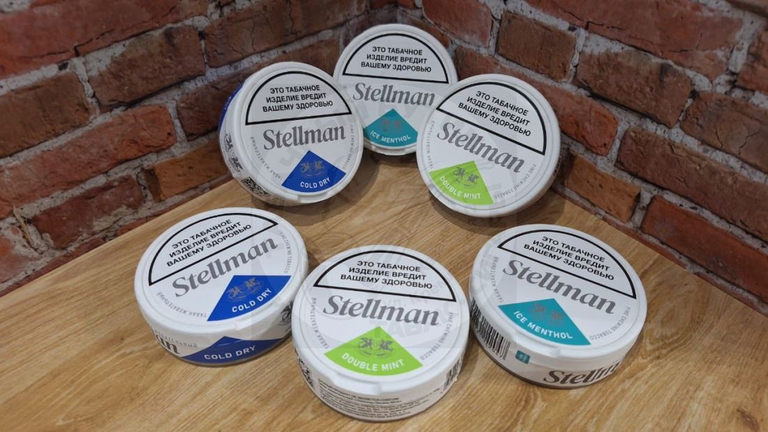 Жевательный табак Stellman родом из Казани