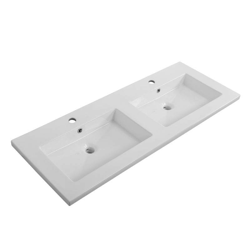 Керамическая раковина с двумя чашами CEZARES CZR-8070-120-2