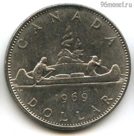 Канада 1 доллар 1969