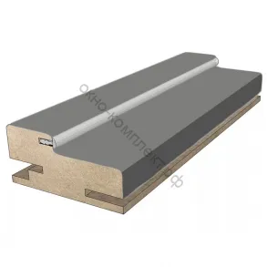 Брус дверной ТЕЛЕСКОП с УПЛ 30х68х2070мм . Цвет: Бетон светлый / бетон грей