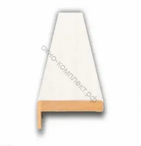 Наличник Классик 25х70х2150мм. Цвет: Цвет: Эдельвейс / орхидея /мираж. Матовое покрытие.