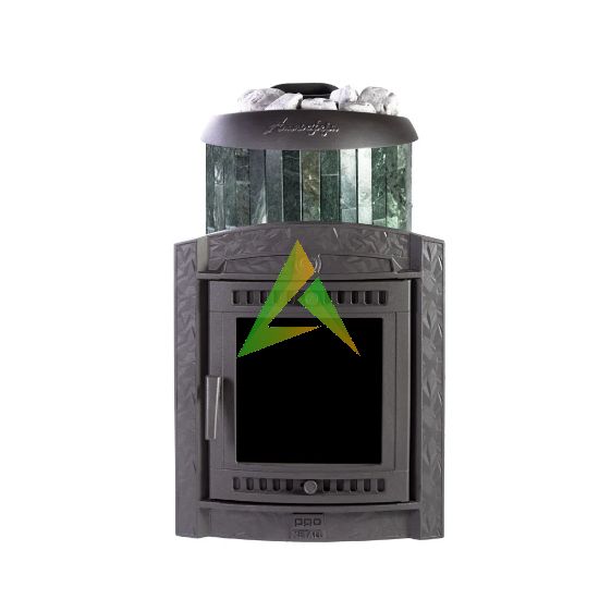 Печь банная «Атмосфера L» в ламелях «Змеевик»