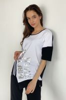 Футболка 8086 [черный]