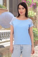 Футболка Коктейль [голубой]