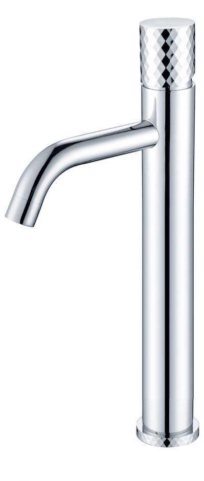 Высокий смеситель для раковины с ручкой Diamond Boheme Stick 122