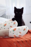 Тапки Морковный дождь [оранж,беж]