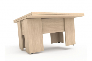 Стол-трансформер Cиэтл цвет Дуб Каньон-1