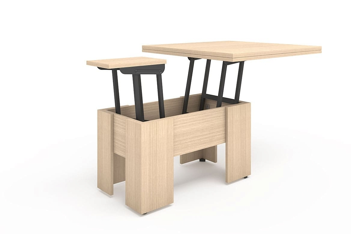 Стол-трансформер Cиэтл цвет Дуб Каньон-3