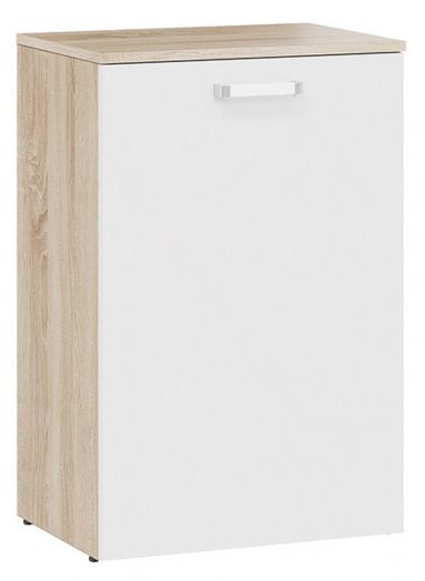 Стол письменный Тип 1 «Бостон» Дуб Сонома, Белый Ясень