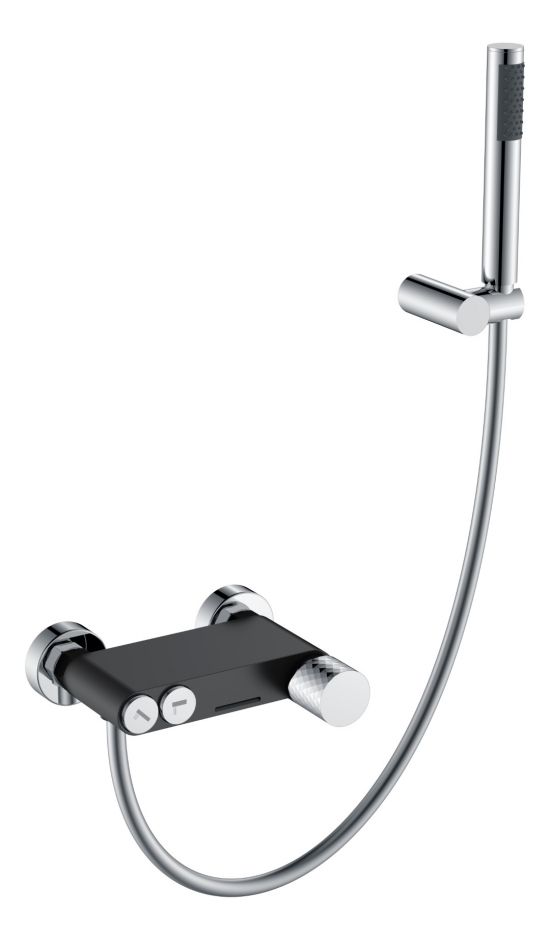 Смеситель для ванны с ручкой Diamond Boheme Stick 123