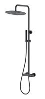 Душевая стойка с круглой лейкой и ручкой Touch Boheme  128 схема 3