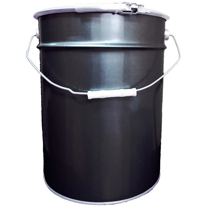 Profkolor Ведро металлическое крышка-обруч, цвет черный, 25л.