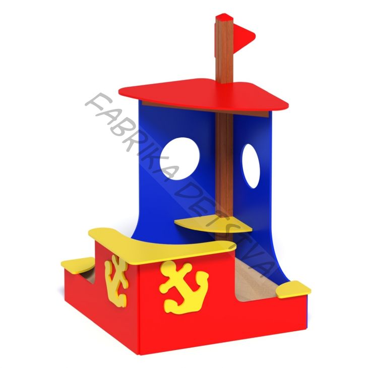 Песочница "Катерок" тип 2