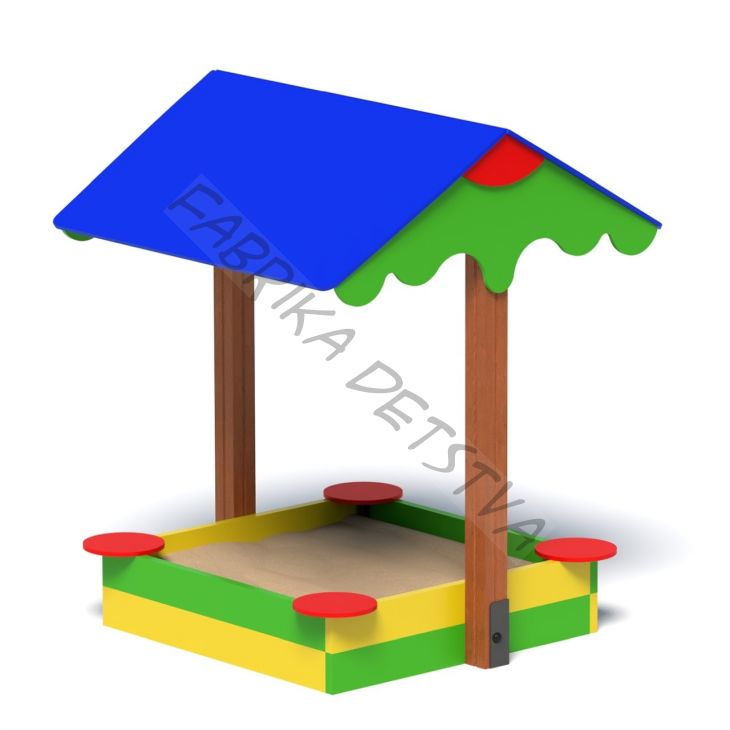 Навес с песочницей тип 2