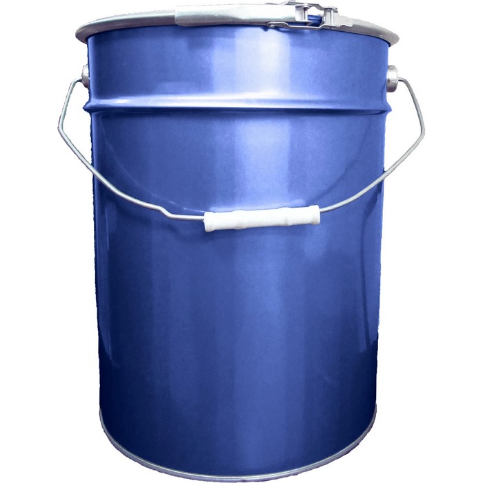 Profkolor Ведро металлическое крышка-обруч, цвет синий, 20л.