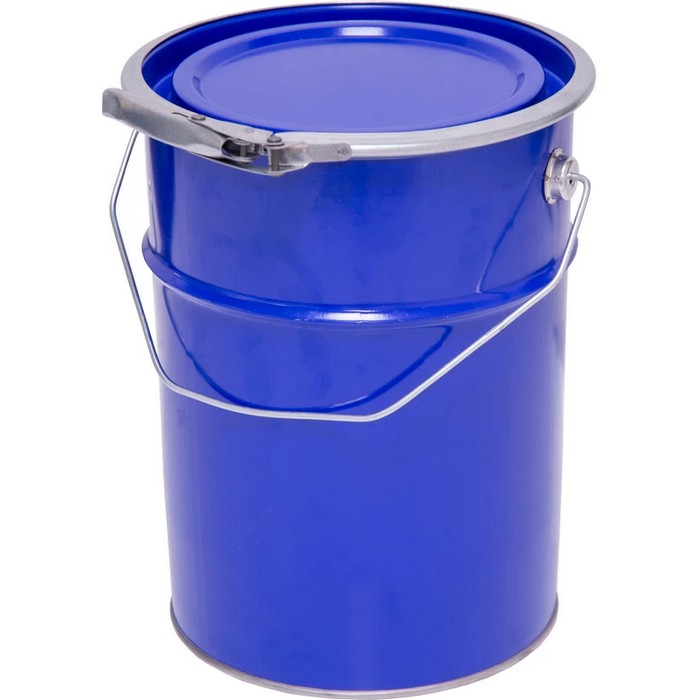 Profkolor Ведро металлическое, крышка-обруч, цвет синий, 5л.