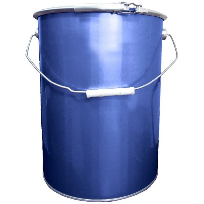 Profkolor Ведро металлическое, крышка-обруч, цвет синий, 20л. ВМо 20с цилиндр