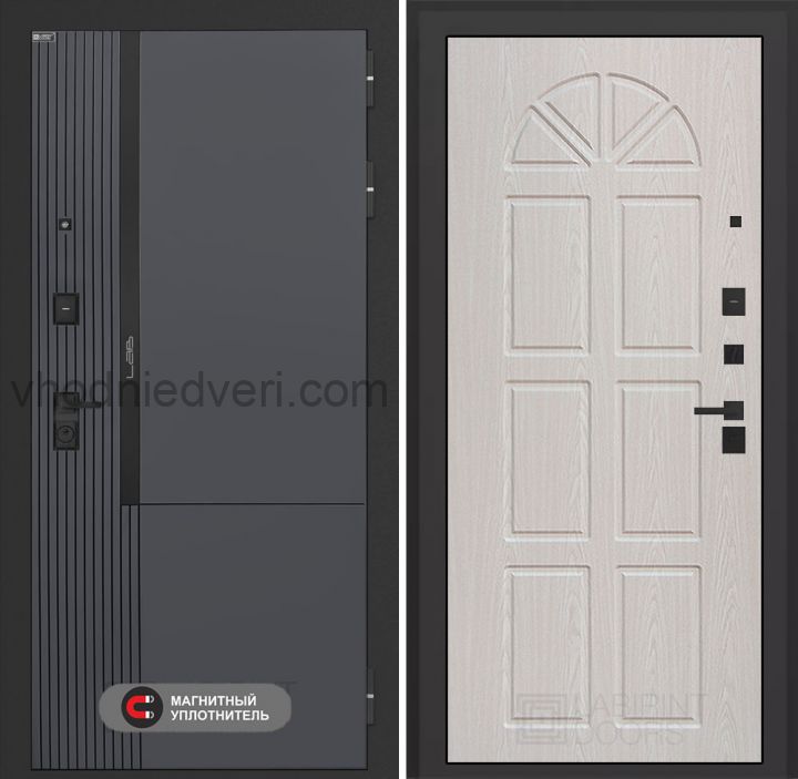 Входная дверь Лабиринт Лаб 2 Про - 15 Алмон 25 (Винорит)