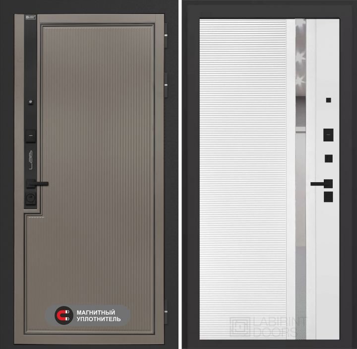 Входная дверь Лабиринт Лаб 1 Про - 31 Белый софт