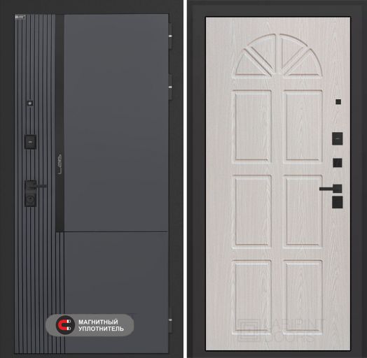 Входная дверь Лабиринт Лаб 2 Про - 15 Алмон 25 (Винорит)