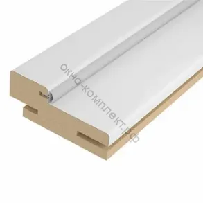 Коробка дверная ТЕЛЕСКОПИЧЕСКАЯ 70х26х2070мм с уплотнителем . Цвет : Светлый орех / темный орех / дуб дымчатый/ ривьера айс.