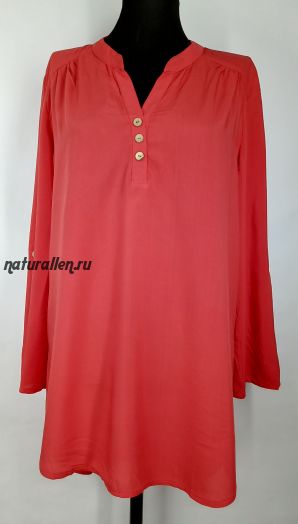 Туника из штапеля (красная)