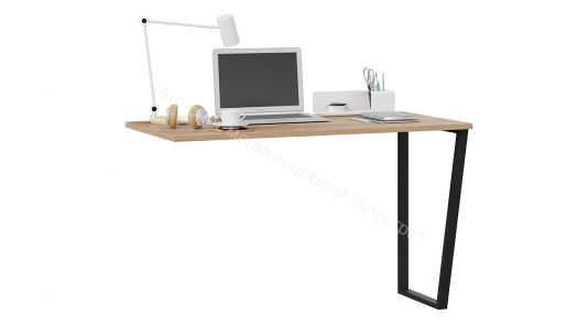 Стол письменный «Порто» - ТД-393.15.01 Графит, Яблоня Беллуно