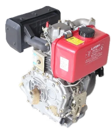 ДВИГАТЕЛЬ 186F (дизель, шлиц. вал 25мм)  Мощность: 9,0 л. с. 186FE с электро-стартером