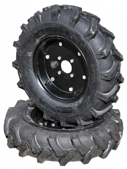 КОЛЕСО для мотоблоков.  6,00 Х 12 В сборе (покрышка,  камера, диск)