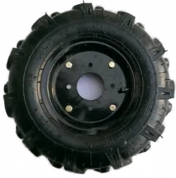 КОЛЕСО для мотоблоков.  4,00 Х 8 В сборе (покрышка,  камера, диск)