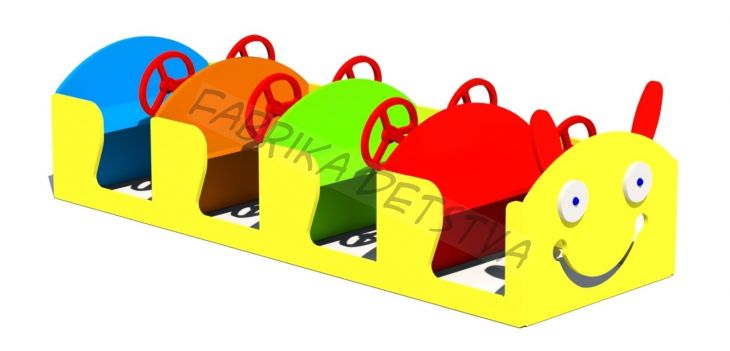 Радужный червячок без пола