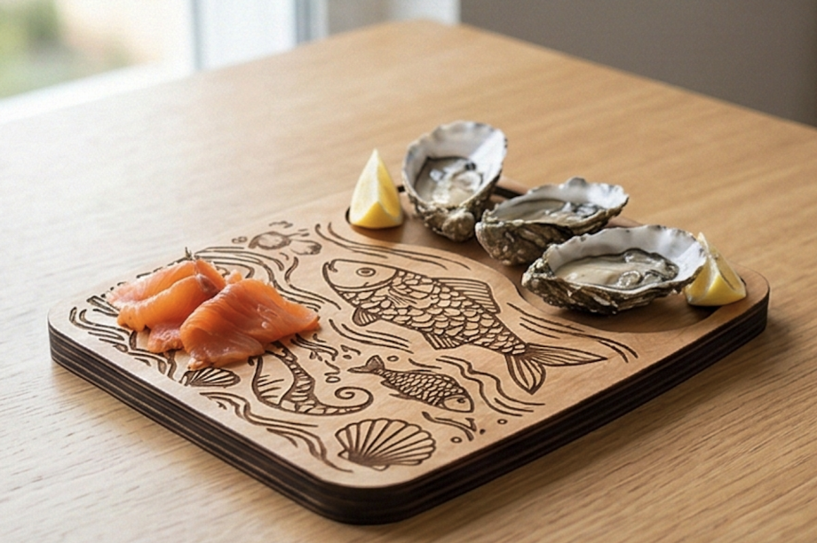 Доска для подачи «рыба/морепродукты»