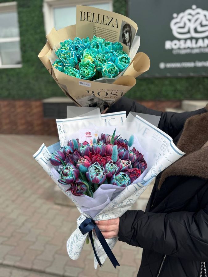 Букеты из тюльпанов Колумбус