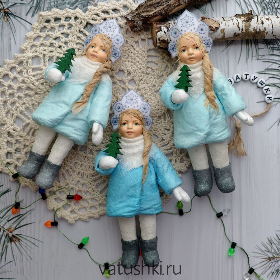 Снегурочка с ёлочкой