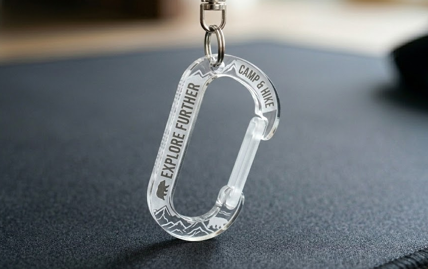 Брелок-карабин на заказ