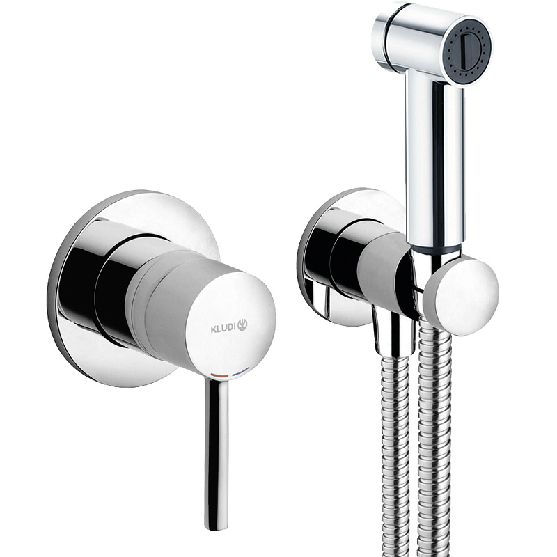 Гигиенический душ со смесителем Kludi Bozz хром 389980576