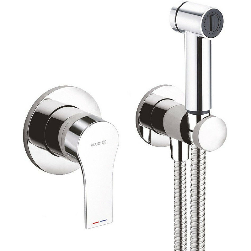 Гигиенический набор KLUDI ZENTA SL комплект, хром 489980565