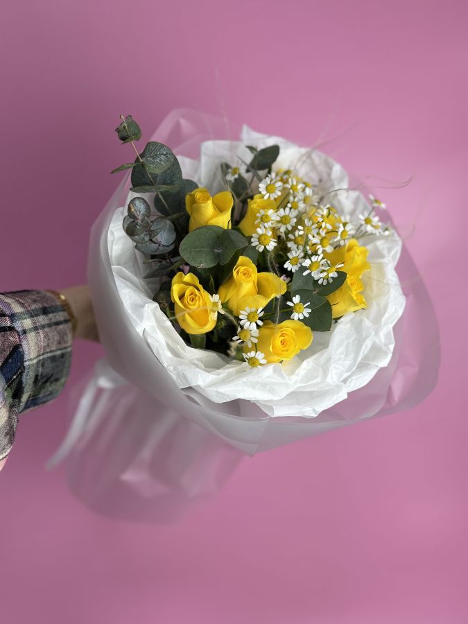 Букет Весеннее солнце