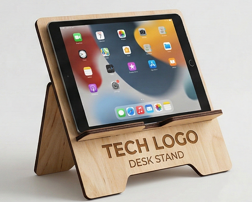 Подставка для планшета (desk stand) с логотипом на заказ