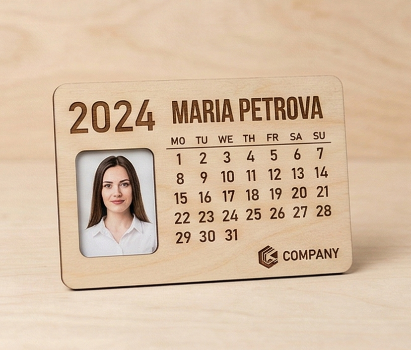 Календарь для сотрудников (персонализированный) на заказ