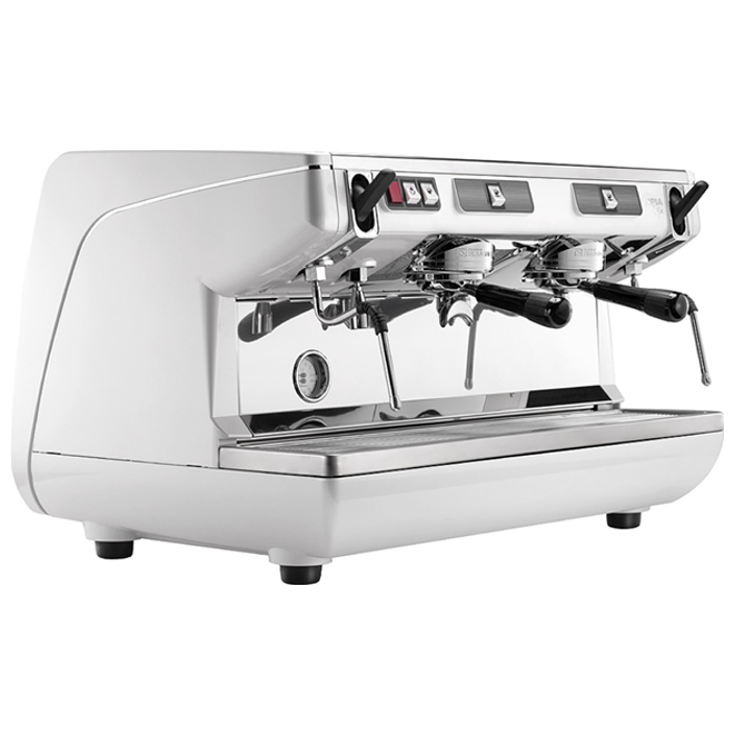 Кофемашина Appia Life 2Gr S красная, высокие группы, экономайзер, полуавтомат