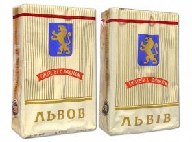 Сигареты - ЛЬВОВ. ТФЛ Тютюнова Фабрика. СССР 70-е годы. Оригинал verified