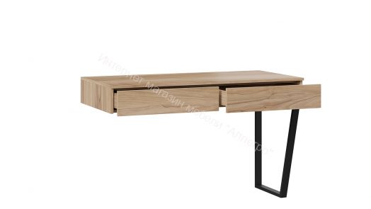 Стол письменный с ящиками «Порто» - ТД-393.15.02 Графит, Яблоня Беллуно