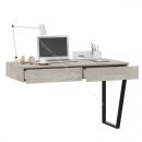 Стол письменный с ящиками «Порто» - ТД-393.15.02 Графит, Баттл Рок